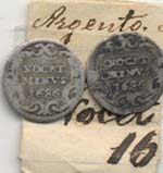 Innocenzo XI (1676-1689) Lotto di due mezzi ... 