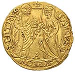 Innocenzo VIII (1484-1492) Ducato - Munt. 1 ... 