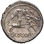 L. Livineius Regulus - Denario (42 a.C.) ... 