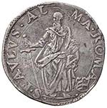Paolo V (1605-1621) IV - Munt. 27 AG (g ... 