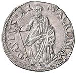 Paolo V (1605-1621) Testone A. V - Munt. 25 ... 