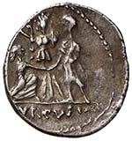 L. Staius Murcus - Denario (42-41 a.C., ... 