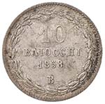 Pio IX (1846-1878) Bologna - 10 Baiocchi ... 