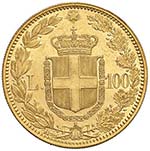 Umberto I (1878-1900) 100 Lire 1883 - ... 