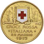 MEDAGLIE DELLA CRI Medaglia (50 Lire) 1915 ... 