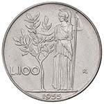 REPUBBLICA ITALIANA 100 Lire 1955 - AC ... 