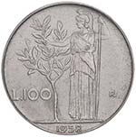 REPUBBLICA ITALIANA 100 Lire 1958 - AC In ... 