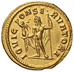 Diocleziano (284-305) Aureo (Cyzicus, ... 
