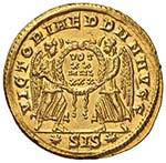 Costanzo II (337-361) Solido (Siscia, 340) ... 