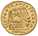 Costanzo II (337-361) Solido (Antiochia, ... 