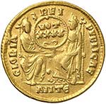 Costanzo II (337-361) Solido (Antiochia, ... 