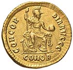 Graziano (367-383) Solido (Costantinopoli, ... 
