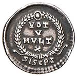 Teodosio I (379-395) Siliqua (Siscia) Busto ... 