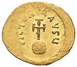 Eraclio (610-641) Semisse - Busto diademato ... 