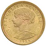CILE 20 Pesos 1959 - Fr. ... 