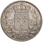FRANCIA Luigi XVIII (1815-1824) 5 Franchi ... 