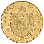 FRANCIA Napoleone III (1852-1870) 50 Franchi ... 