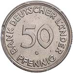 GERMANIA Repubblica Federale - 50 Pfennig ... 