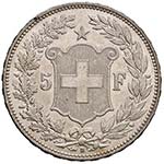 SVIZZERA Confederazione - 5 Franchi 1909 B - ... 