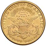 USA 20 Dollari 1888 S - Fr. 178 AU (g 33,42)