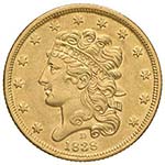 USA 5 Dollari 1838 D - ... 