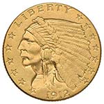 USA 2,50 Dollari 1912 - ... 