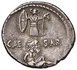 Giulio Cesare - Denario (48-7 a.C., zecca ... 