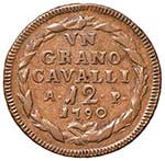 NAPOLI Ferdinando IV (1759-1799) Grano 1790 ... 