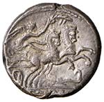Cipia - M. Cipius M. f. - Denario (115-114 ... 