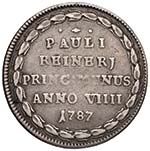 VENEZIA Paolo Renier (1779-1789) Osella 1787 ... 