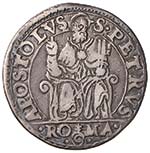 Pio IV (1559-1565) Testone - Munt. 1 AG (g ... 