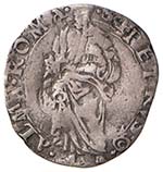 Pio IV (1559-1565) Grosso - Munt. 40 AG (g ... 