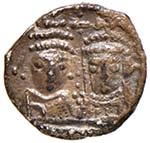 ERACLIO (617-641) Mezza siliqua (Cartagine) ... 