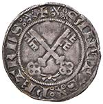 Gregorio XI (1370-1378) Grosso - Munt. 14 AG ... 