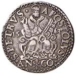 Pio IV (1559-1565) Ancona - Testone - Munt. ... 