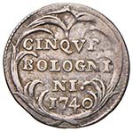 Benedetto XIV (1740-1758) Bologna - Carlino ... 