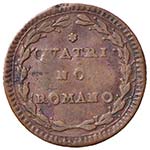 Pio VI (1775-1799) Quattrino A. XII - Munt. ... 