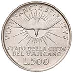 Sede Vacante (1963) 500 Lire 1963 - AG (g ... 