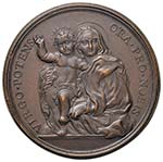 Clemente XI (1700-1721) Medaglia A. XVII ... 
