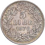 Pio IX (1846-1870) Monetazione decimale - 5 ... 