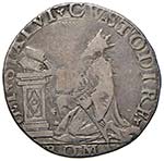 Sede Vacante (1591 e 1591-1592) Testone 1591 ... 