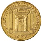 Clemente X (1670-1676) Scudo d’oro 1675 ... 