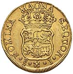 CILE Fernando VI (1746-1760) 4 Escudos 1749 ... 