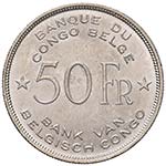 CONGO – 50 Franchi 1944 – KM 27 AG (g ... 