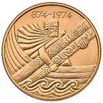 ISLANDA 10.000 Corone 1974 – Fr. 2 AU (g ... 