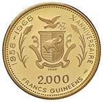GUINEA 2.000 Franchi 1969 L’uomo sulla ... 