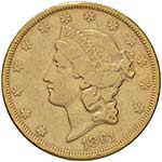 USA 20 Dollari 1861 S ... 