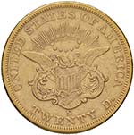 USA 20 Dollari 1861 S – Fr. 172 AU (g ... 
