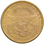 USA 20 Dollari 1896 – Fr. 174 AU (g 33,48) ... 