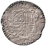 NAPOLI Filippo II (1554-1598) Mezzo ducato ... 